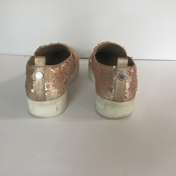 Steve Madden EVANN Sequins Blush Slip-on Size 8.5 - Picture 5 of 8